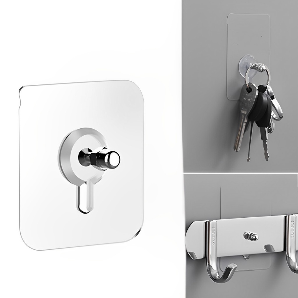 Kit 5/10 PÇS Gancho de Parede Adesivo Multiuso Pa