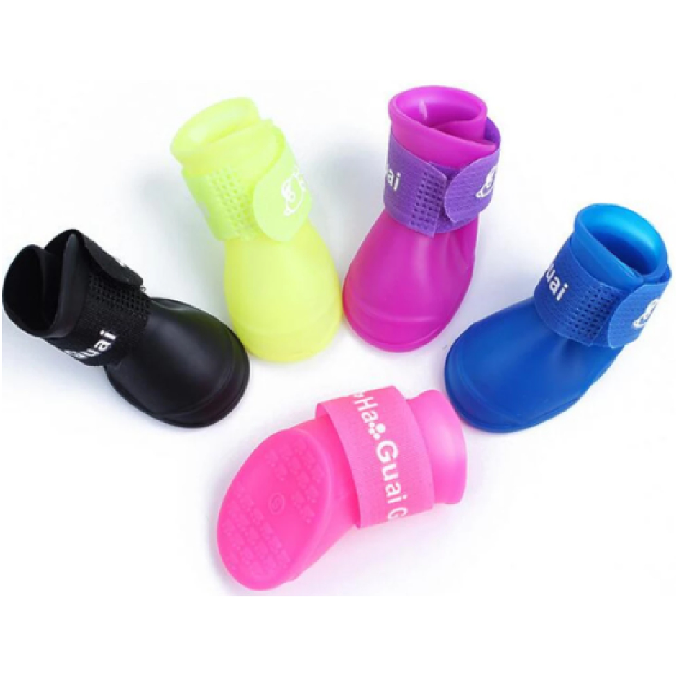 Sapato Bota de Silicone para Cachorro