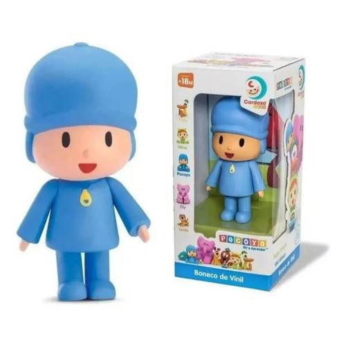 Pocoyo E Sua Turma Bonecos Macio De Vinil Pato Ell