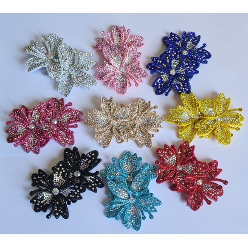 galho de flor Alice para chinelos vendido por-par 