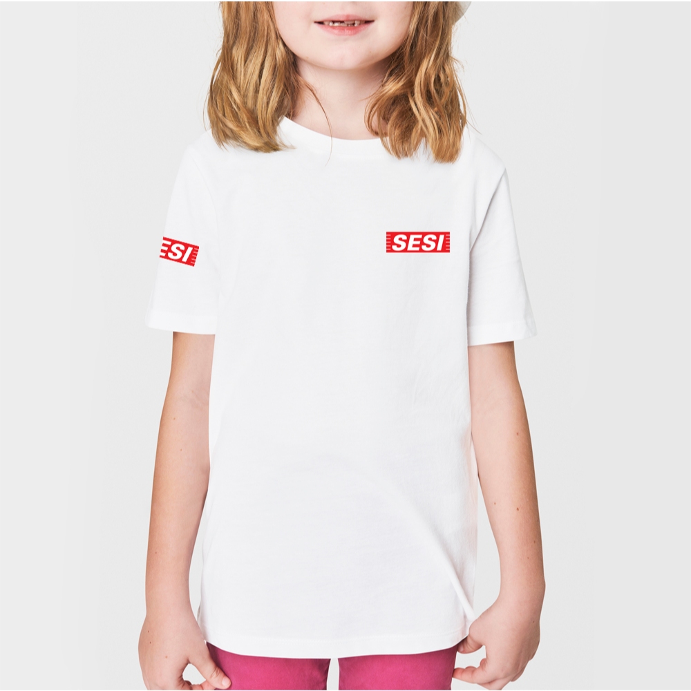 Camiseta Uniforme escolar Sesi infantil e adulto u