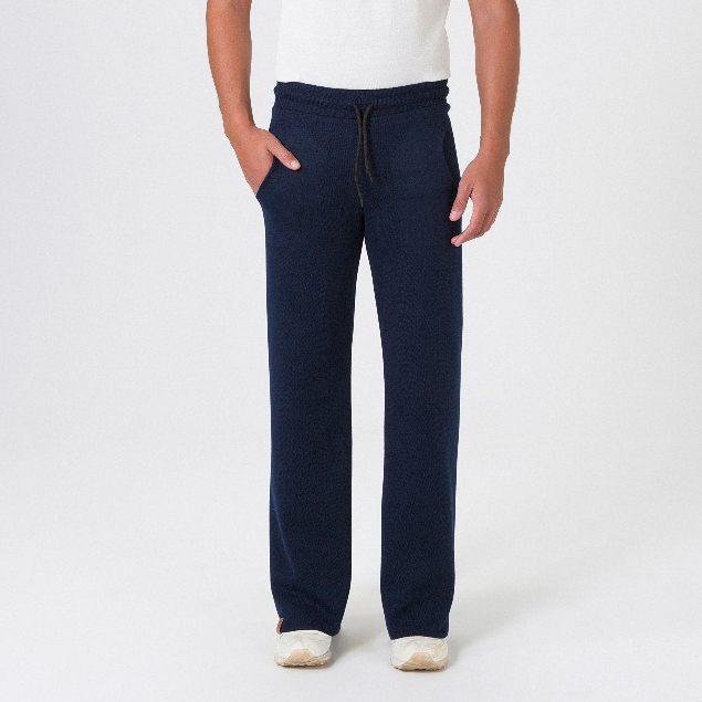 Calça Masculina Tricô Premium Bolsos Frontais Co