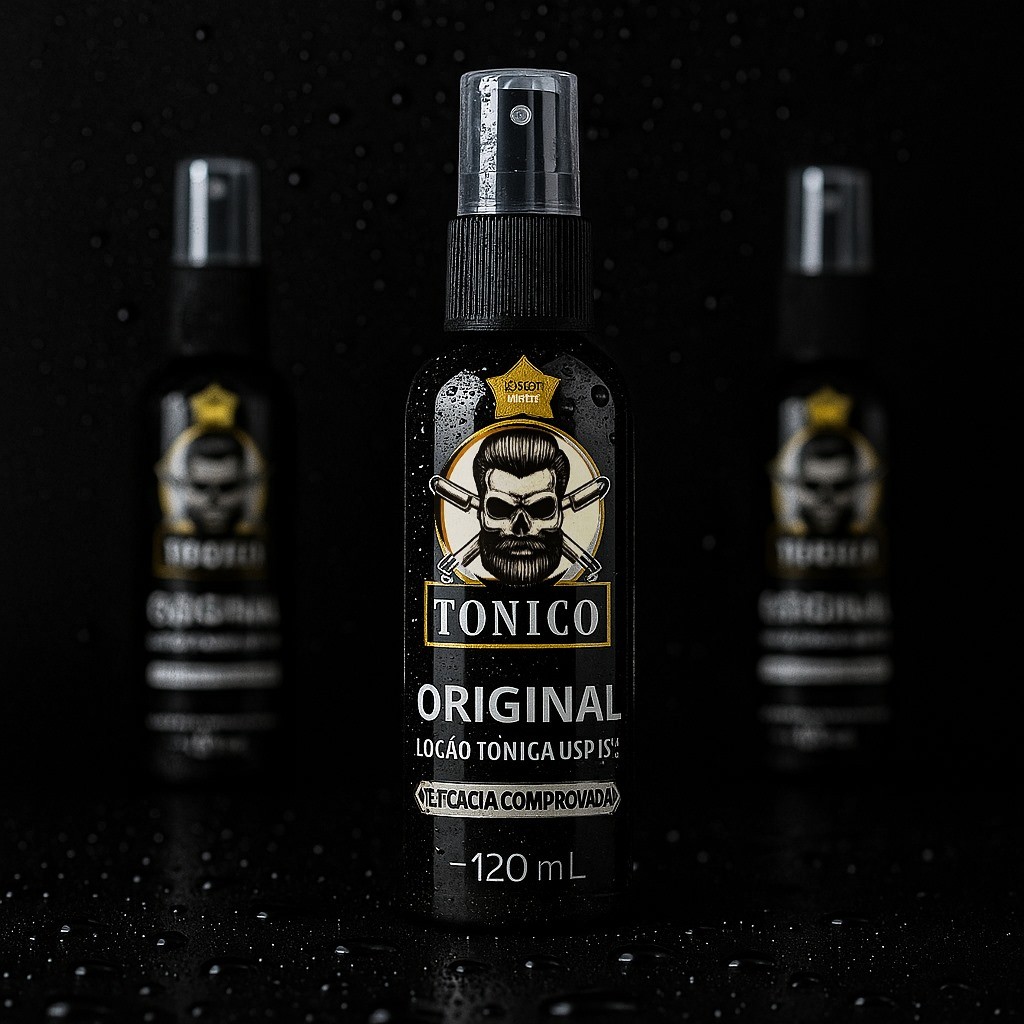 Tônico Capilar, cabelo, barba e sobrancelha com f