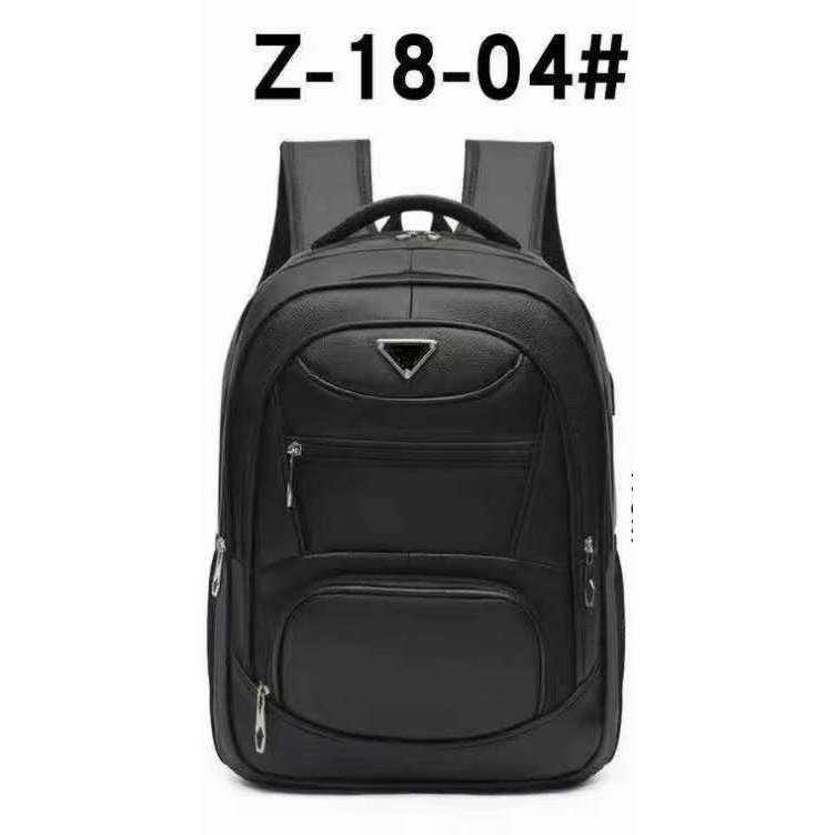 Mochila Couro PU Grande Executiva Para Notebook Tr
