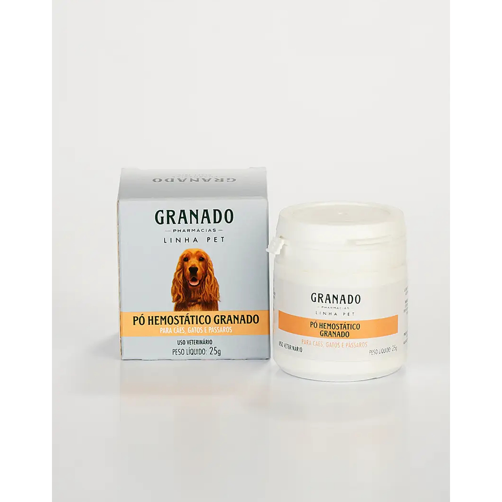 Estanca Sangue Pó Hemostático Granado Pet para C