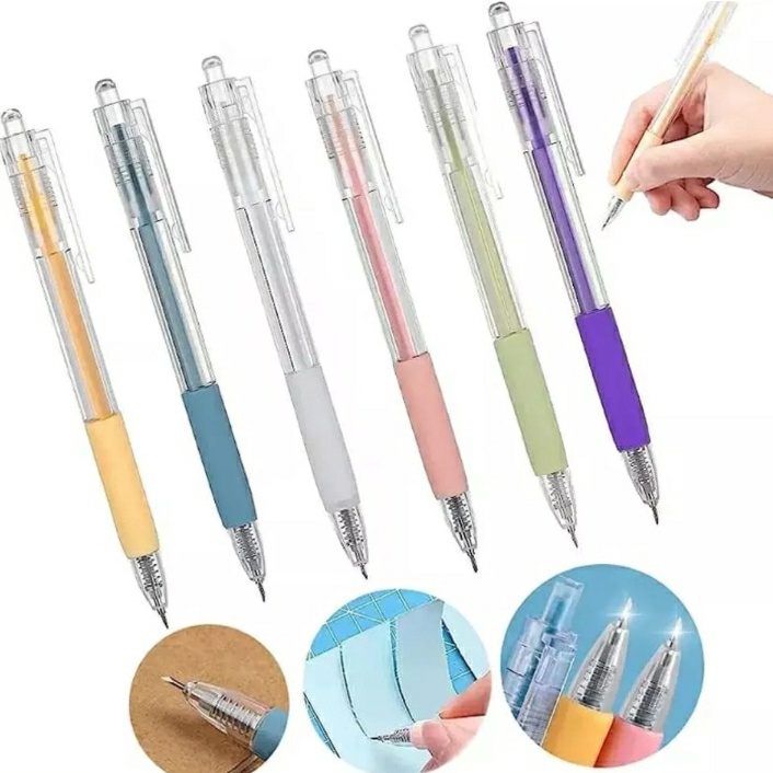 Caneta Cortadora De Papel Portátil Estilete Scrap