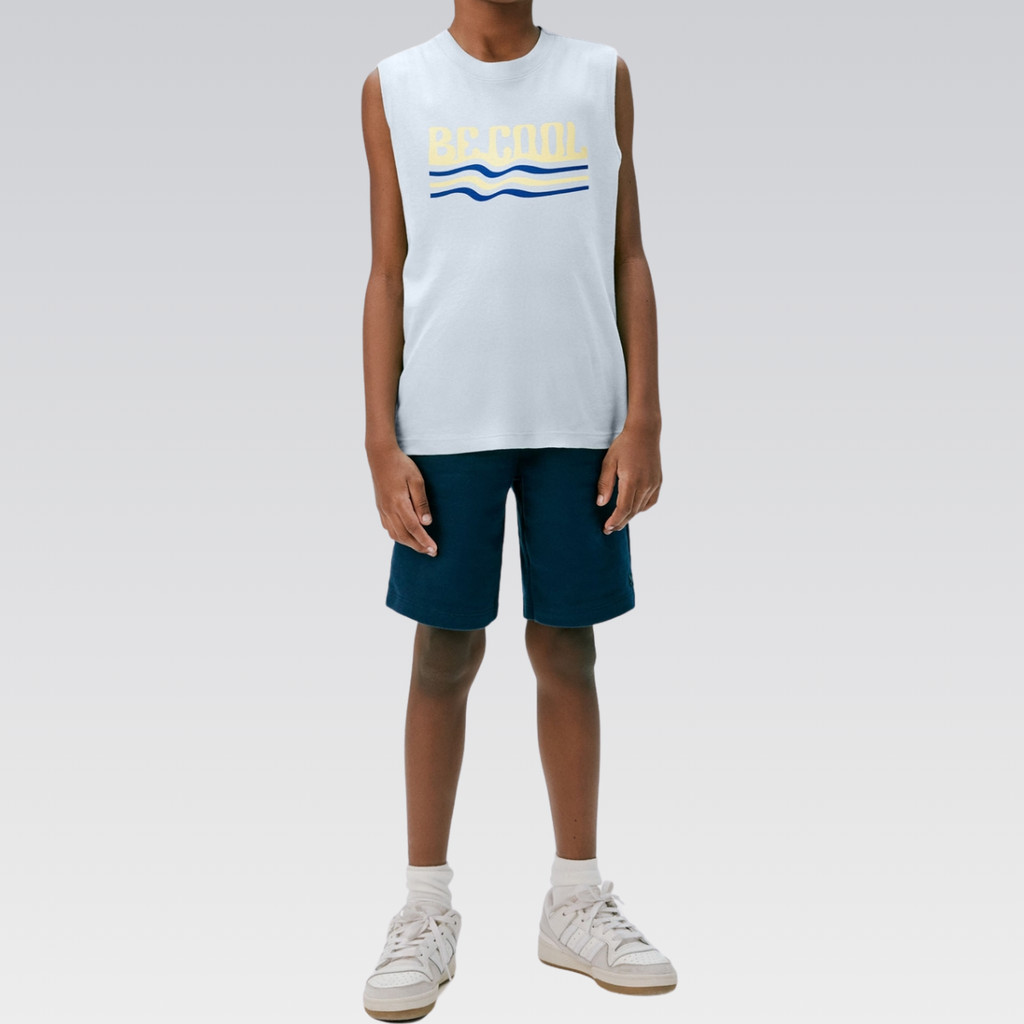 Regata Infantil Menino Algodão Estampada HERING O