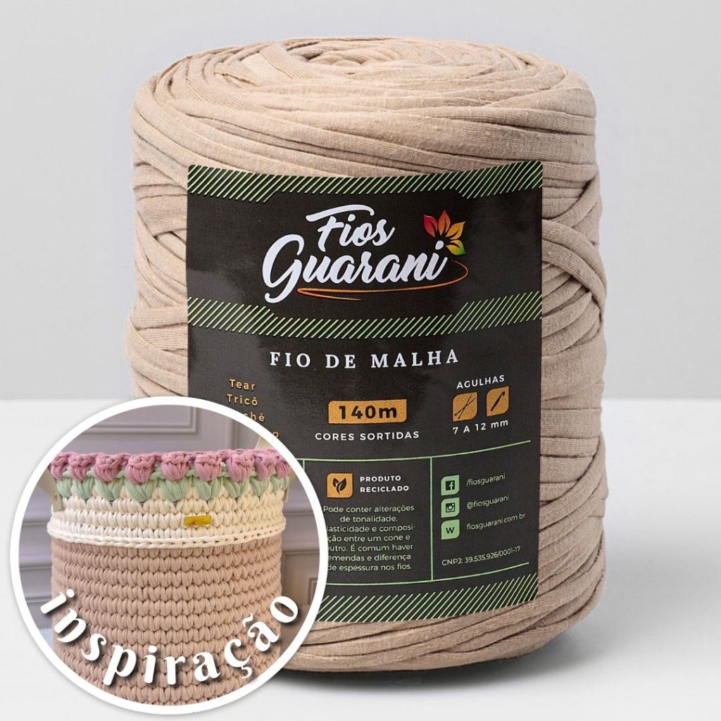 Fio de Malha Residual 140m – Todas as Cores 