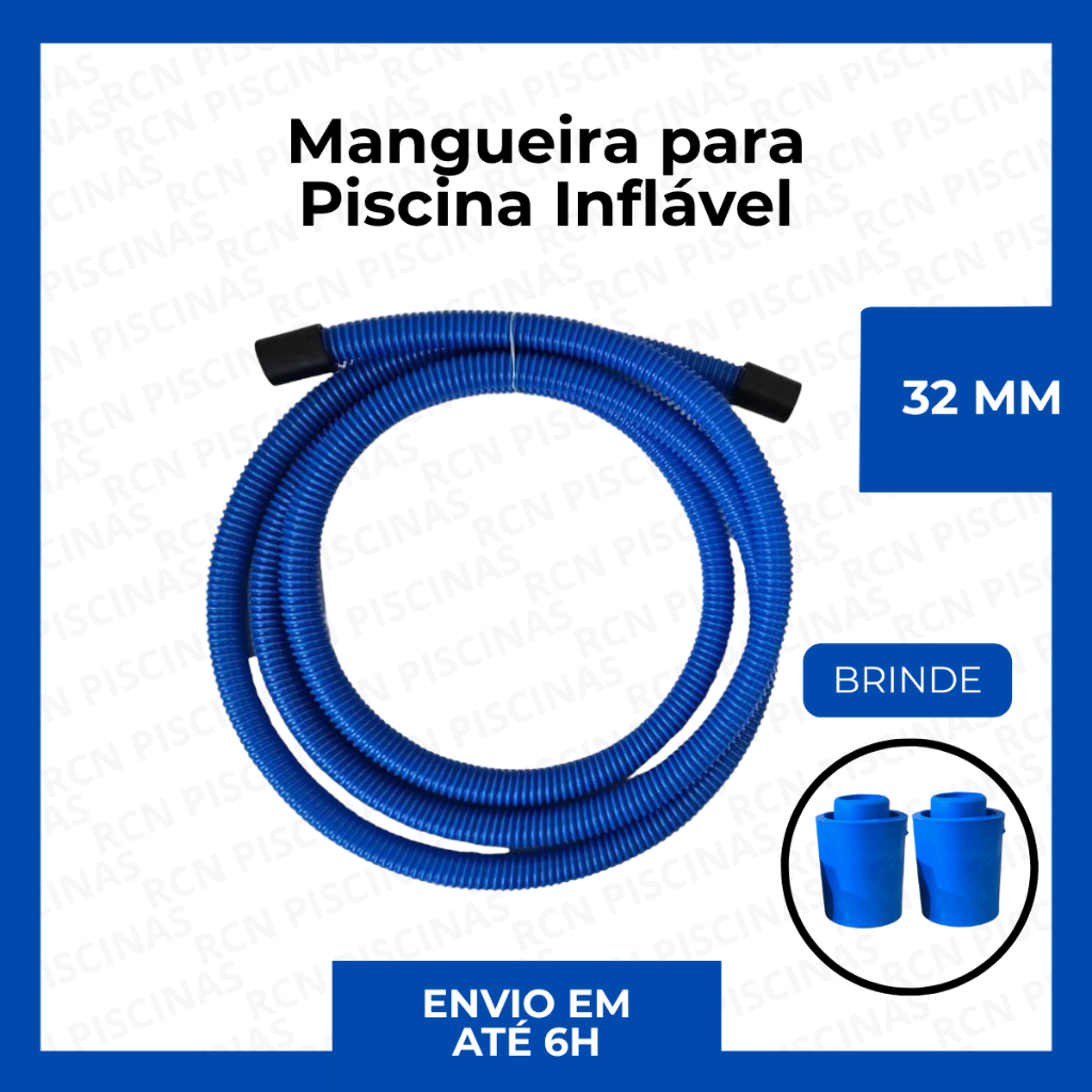 Mangueira Flexível Flutuante Para Piscinas Inflá