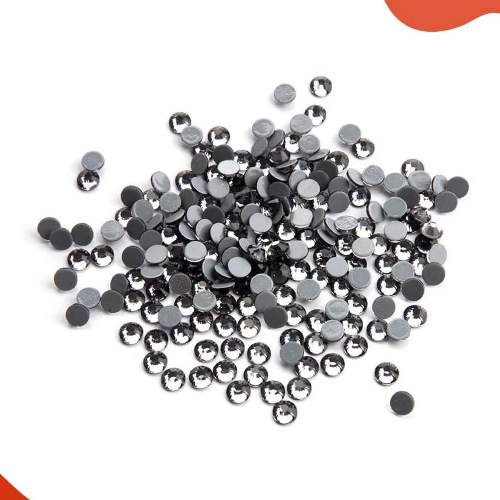 Chaton Strass Termocolante Em Vidro Redondo Hot Fi