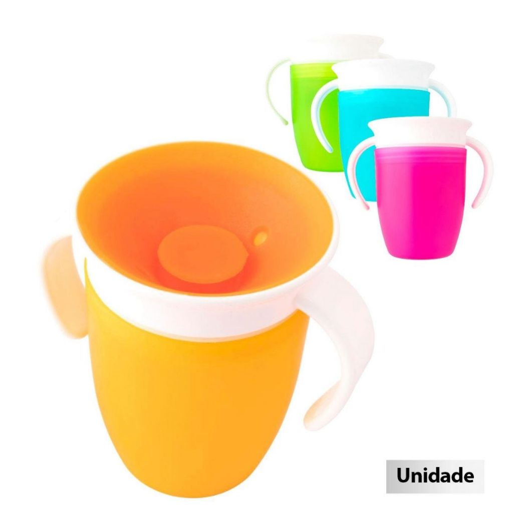 Copo 360. De Treinamento Antivazamento De Silicone