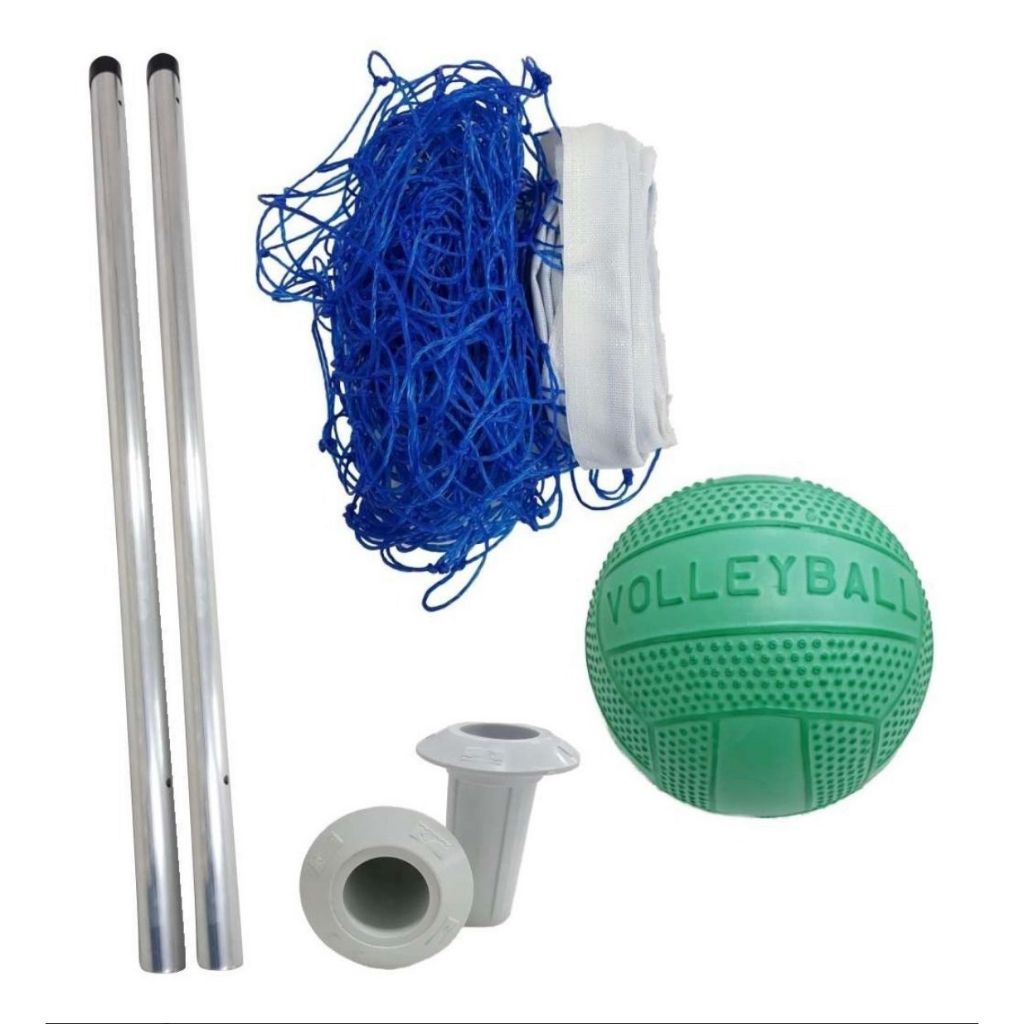 KIT BIRIBOL VÔLEI P/ PISCINA C/ BOLA + TUBOS + RE