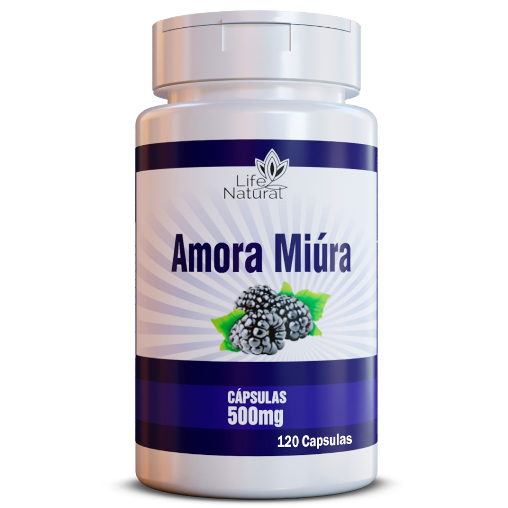 Suplemento de Amora Miura 100% Pura 120 Capsulas