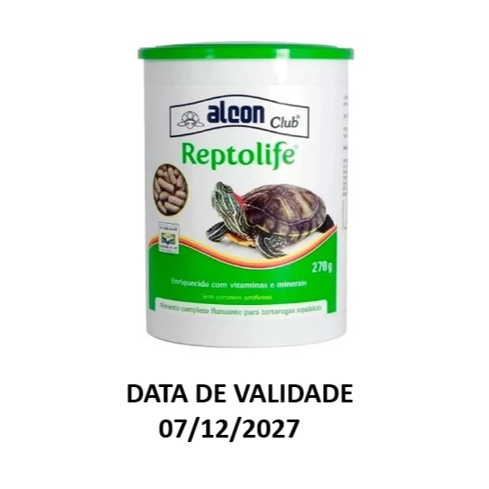 Ração Tartaruga Alcon Club Reptolife 270g