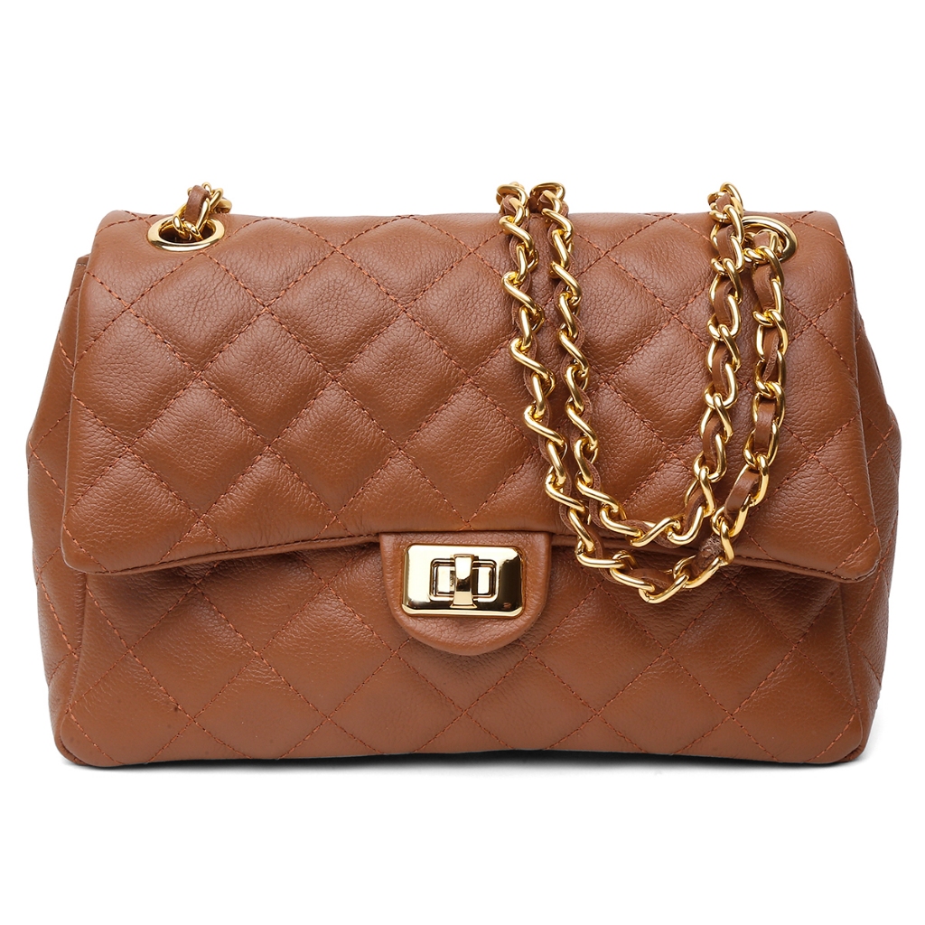 Bolsa Feminina Couro Legítimo Vittal Barbara Desi