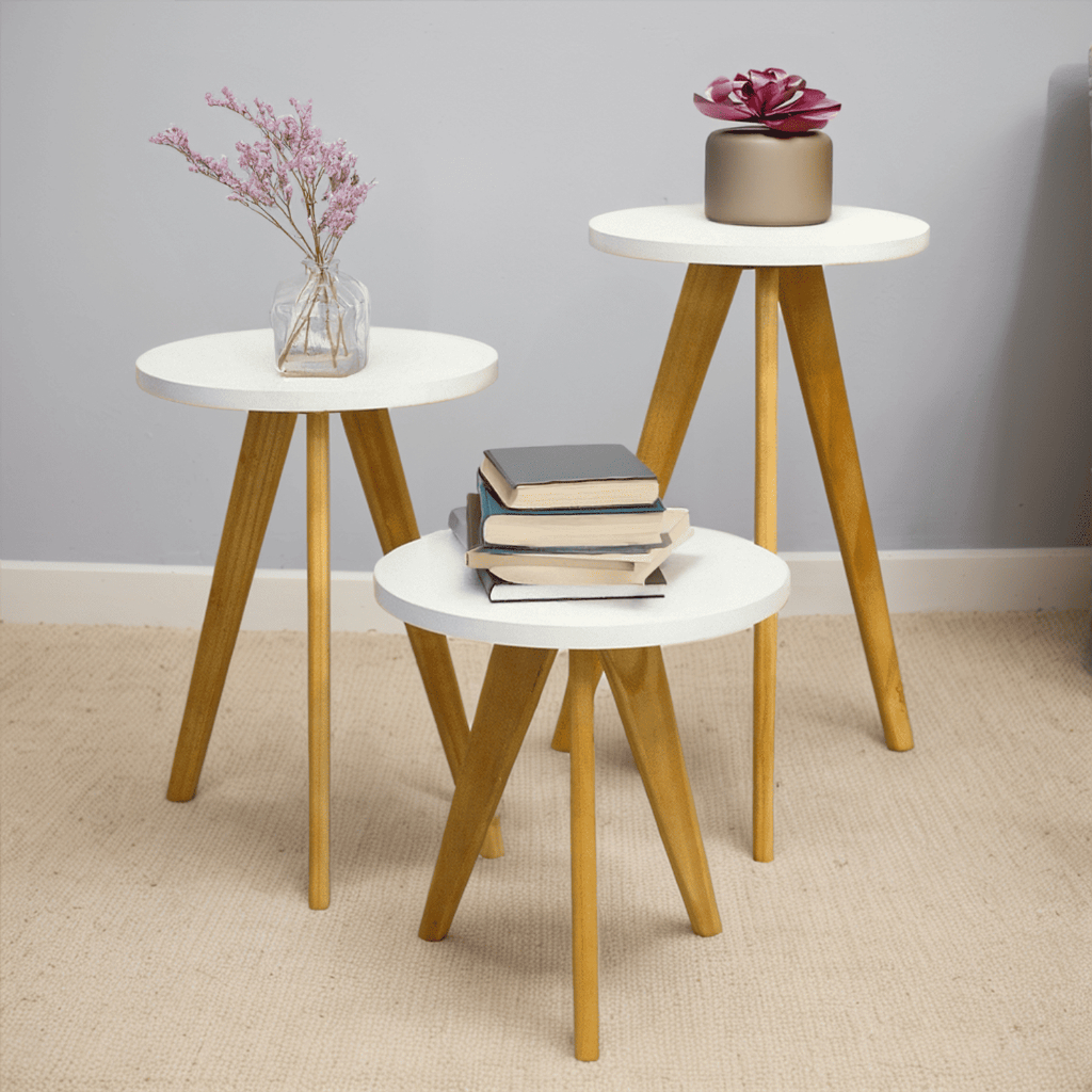 Mesa de Centro, Mesa Lateral, Mesa de Cabeceira, M