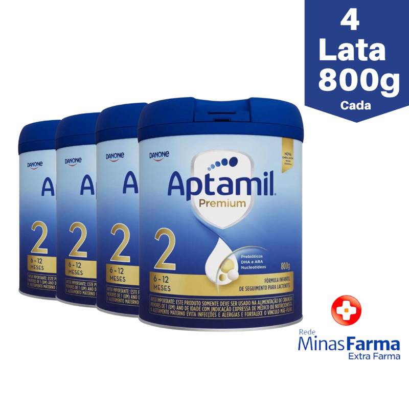 Fórmula Infantil Em Pó Danone Aptamil Premium 2 