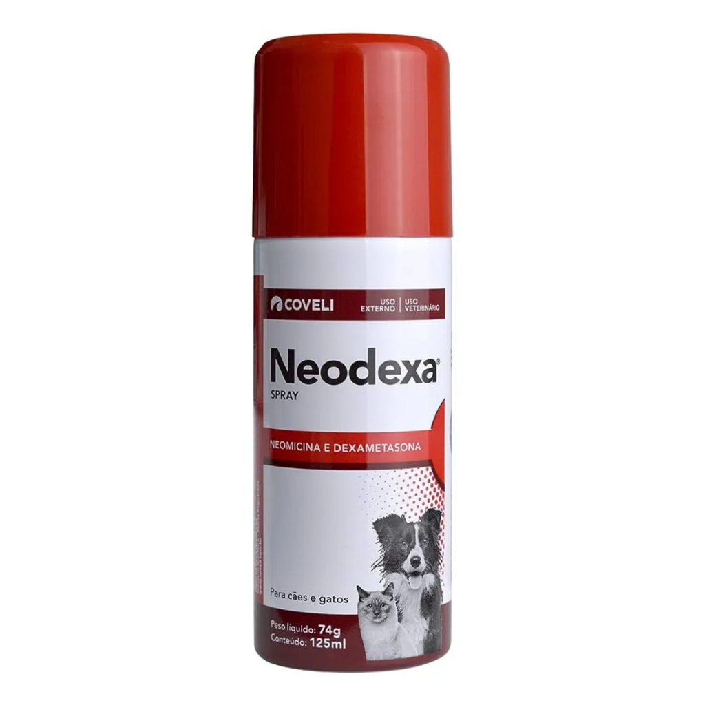 Neodexa Spray Cães e Gatos 125ml/74g Coveli