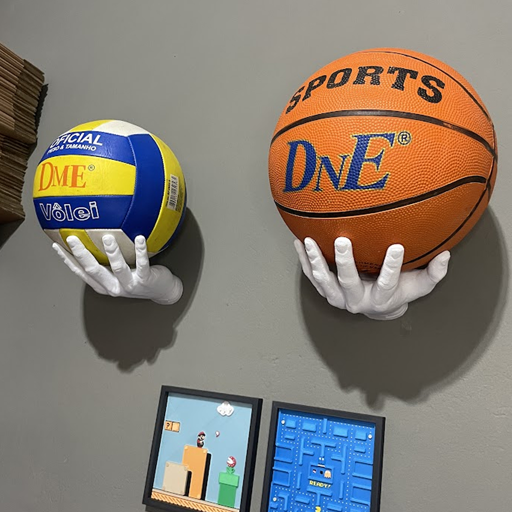 Suporte Bola de Futebol Volei Basquete Futebol Ame