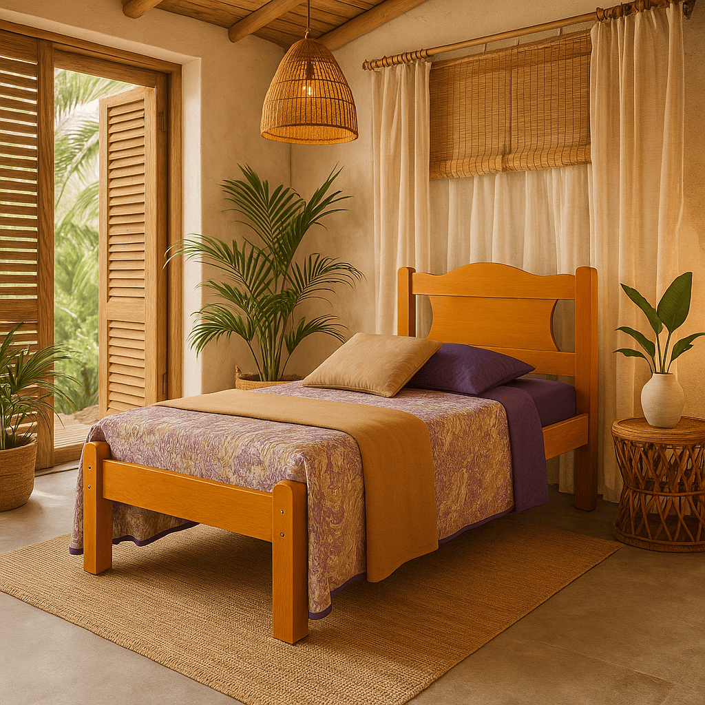 Cama De Solteiro Munique Mdf Reforçada – Po