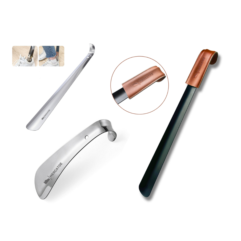 Calçador De Sapatos MERCATOE Premium em AÇO INOX