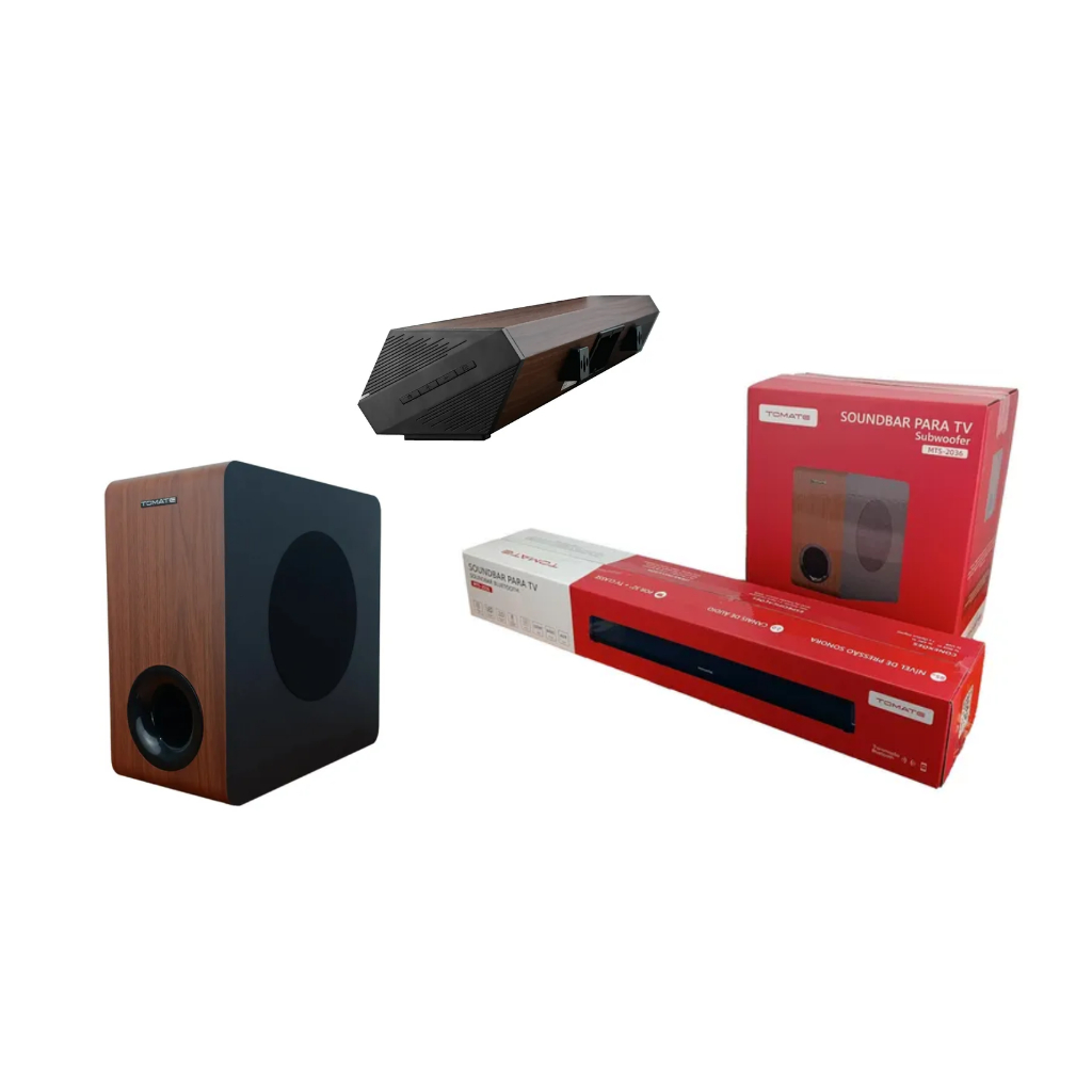 Soundbar Para Tv Subwoofer Home Theater 125w Bass 