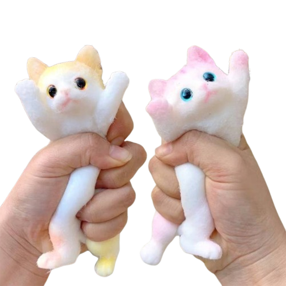 Taba Squishy Fofo Divertido Anti-estress Gatinho F