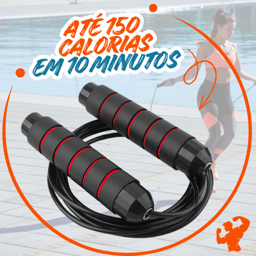 Corda de Pular Profissional Crossfit Ajustável pa