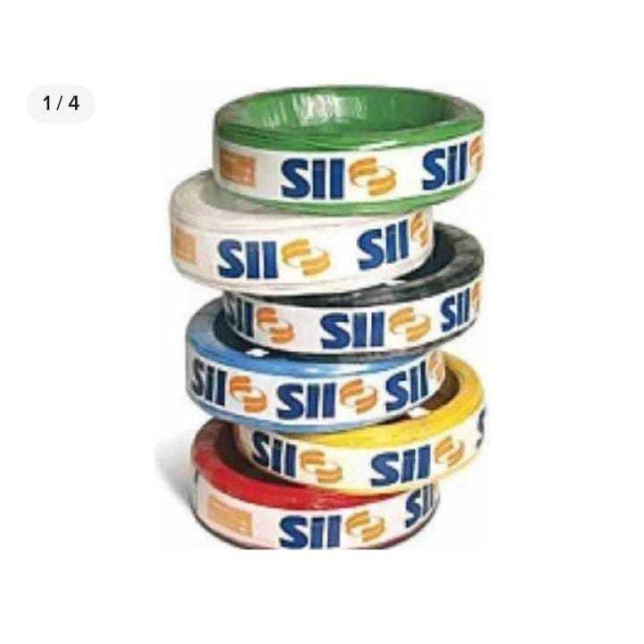 Fio Elétrico sil   Flexível 2,5mm 100 Metros  (s