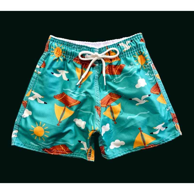Bermuda infantil Tactel premium, praia, piscina, d