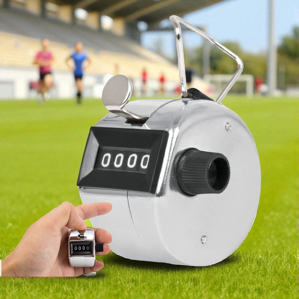 Contador de Pessoas Manual 4 Dígitos  Precisão e