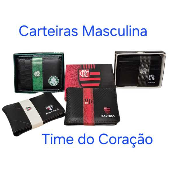 Carteiras Masculina Modelos Slim, Palmeiras, Corin