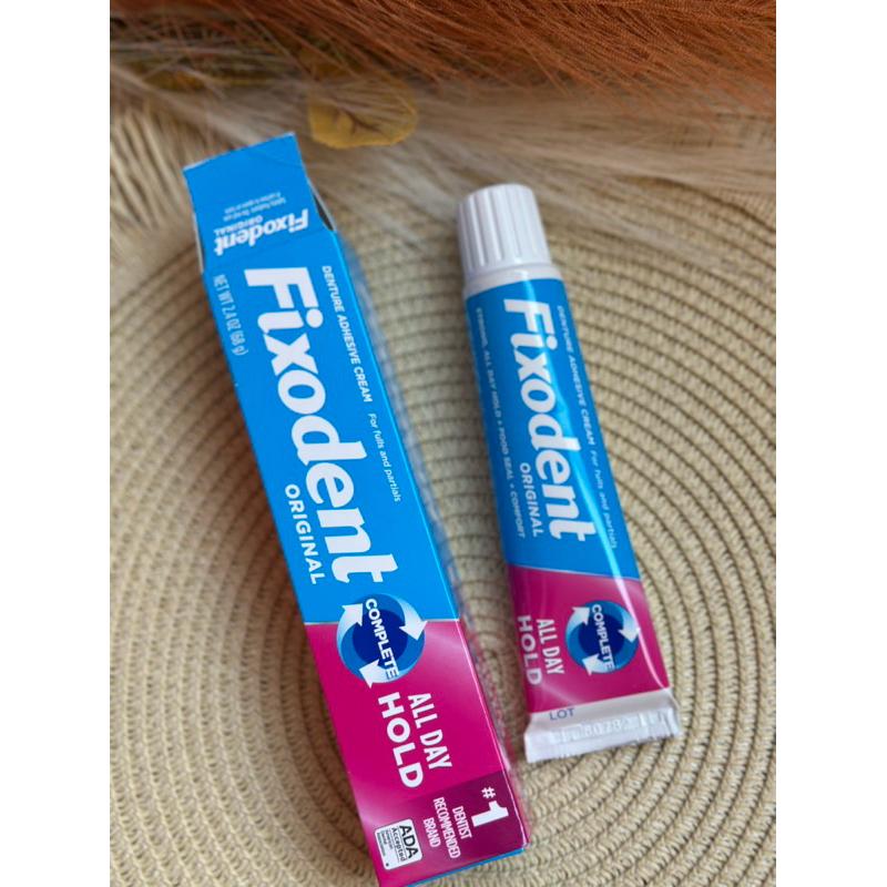 Fixador de Prótese Dentária Fixodent 40g  Fixaç