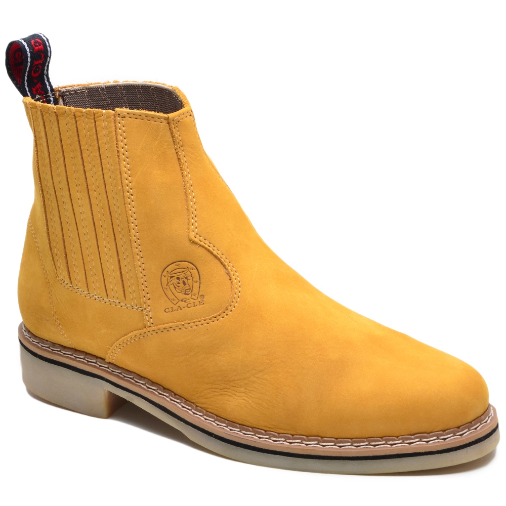 Botina Country Unisex Cavalgada Fazenda Couro Nobu