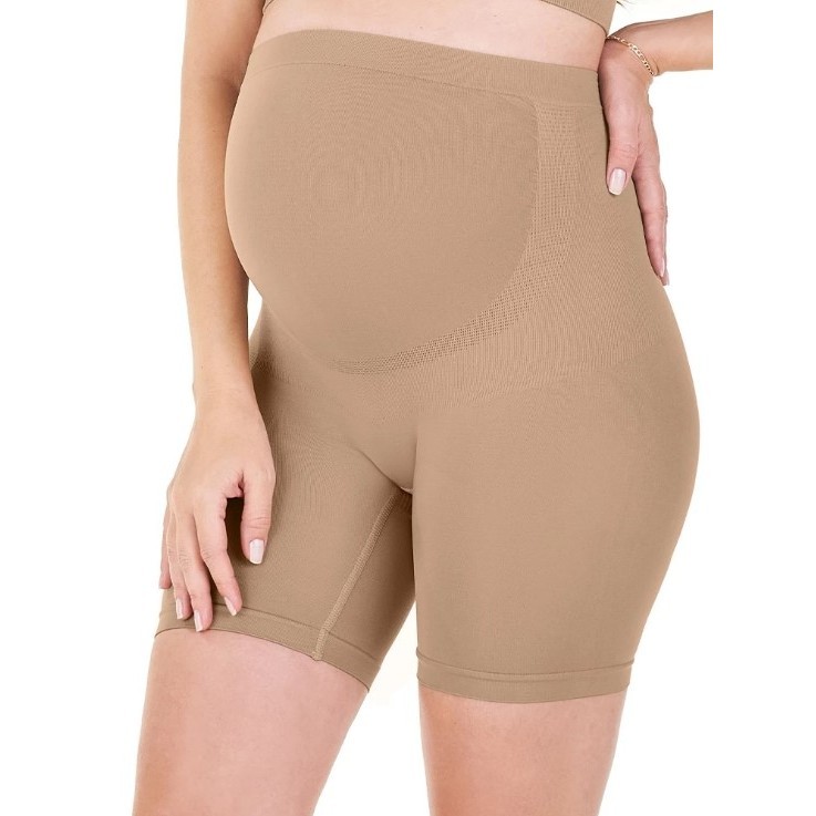 Kit 2 Bermuda Gestante 40330 Grávida Calcinha Box