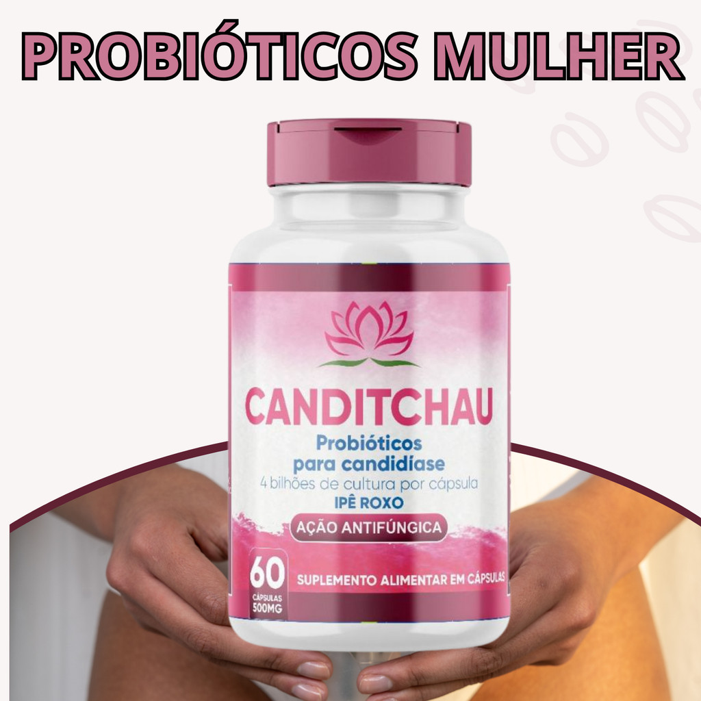 CANDITCHAU PROBIÓTICOS ANTIFUNGO LACTOBACILOS FLO