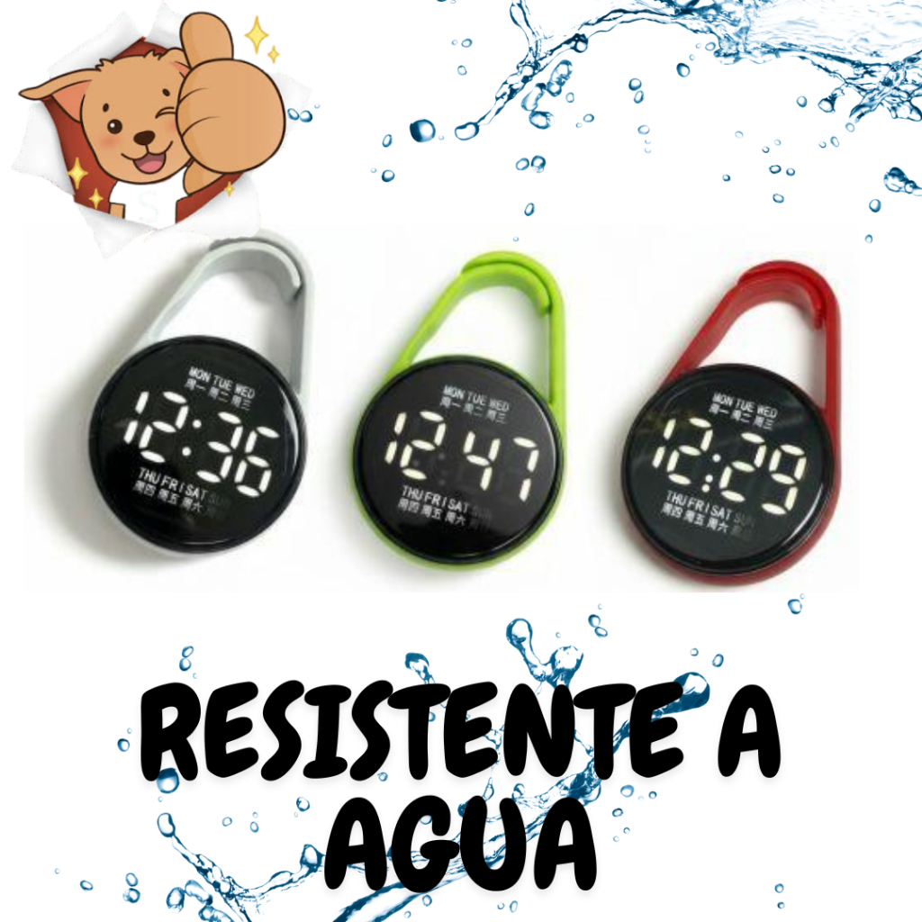Relógio Chaveiro Digital A Prova Dgua