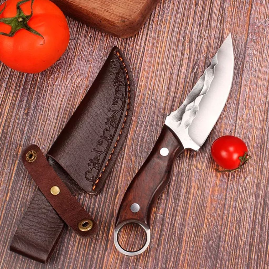 Faca Artesanal Tática Multiuso Rústica Resistent