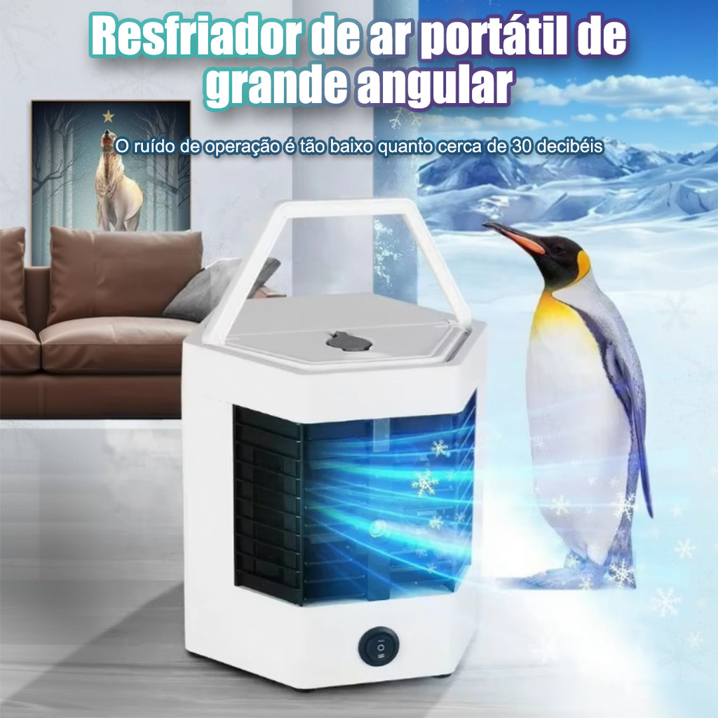 Mini Ar Condicionado Portátil Arctic Air Cooler U