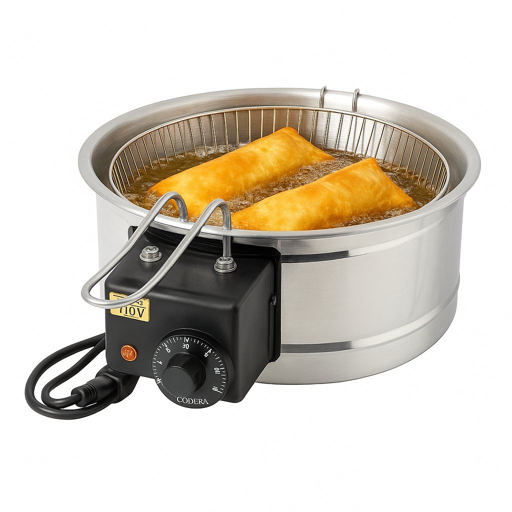Fritadeira Elétrica Industrial Inox Tacho 3,5 A 5