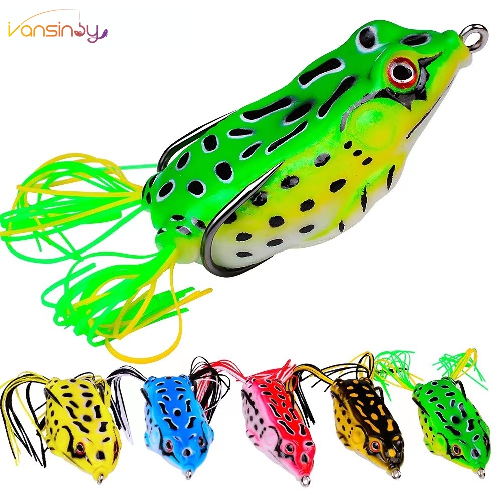 Isca De Pesca 15g 13g 8g 5g Rã Thunder Frog Com F