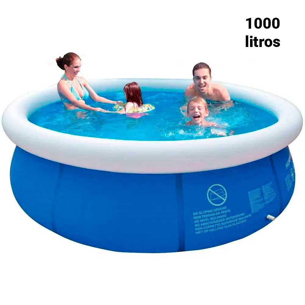 Piscina Infantil Redonda Inflável 1000 Litros Sun