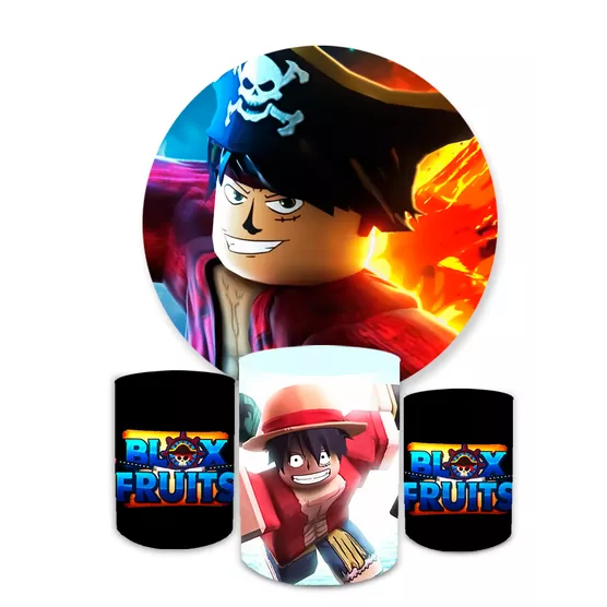 Kit Festa Painel Redondo Sublimado + Trio Capa Cil