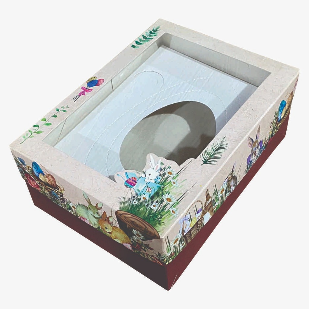 10 Unidades Caixa Para Ovo De Colher Pascoa Caixa 