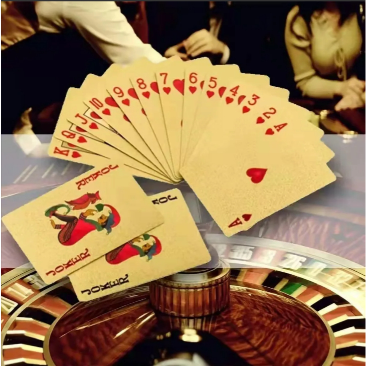 Baralho Dolar Dourado Ouro Folheado – A prov