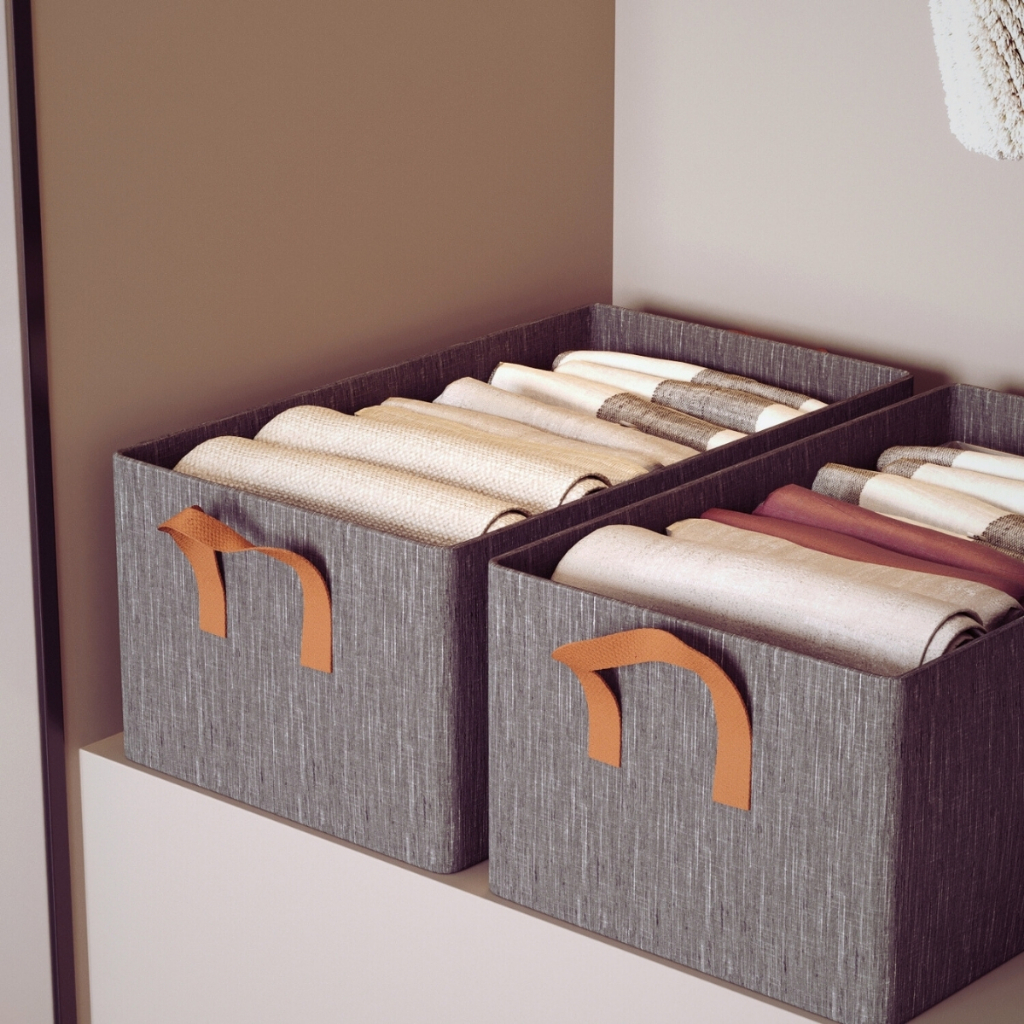 Caixa Organizadora Premium de Guarda Roupa Armazen