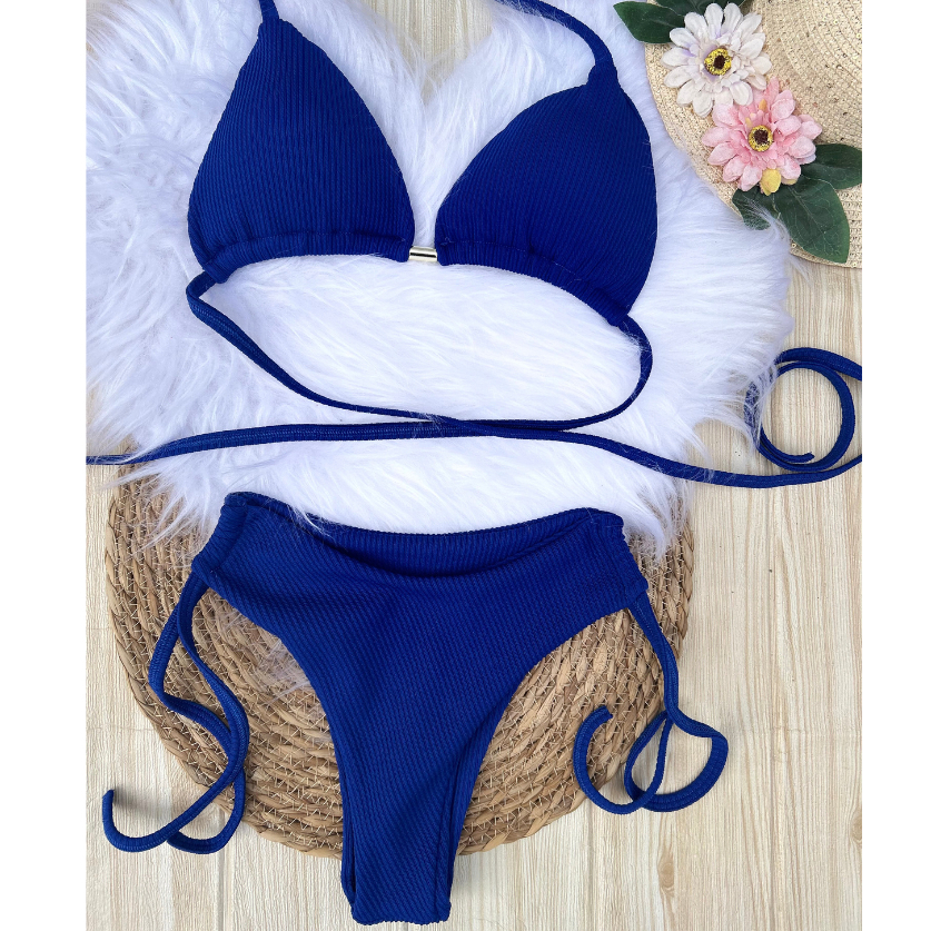 Biquini feminino com BOJO fio duplo forrado Bikini