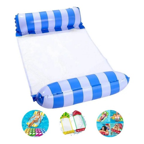 Rede Bóia Flutuante Piscina Cama Inflável Colch�