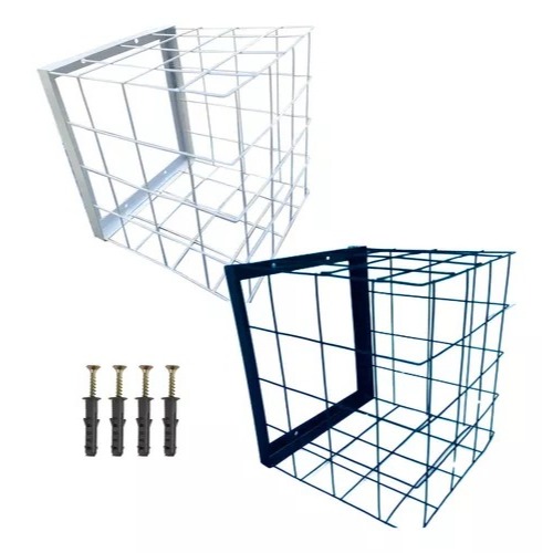 2x Grade Gaiola metálica de protecao para camera 
