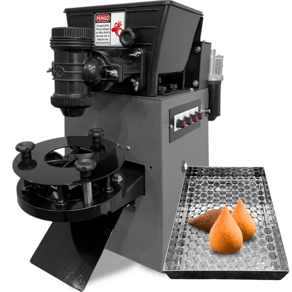 Máquina De Fazer Salgados 7g À 150g + Escorredor